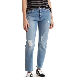 Current/Elliott Sunny Destructed Original Boyfriend Jeans